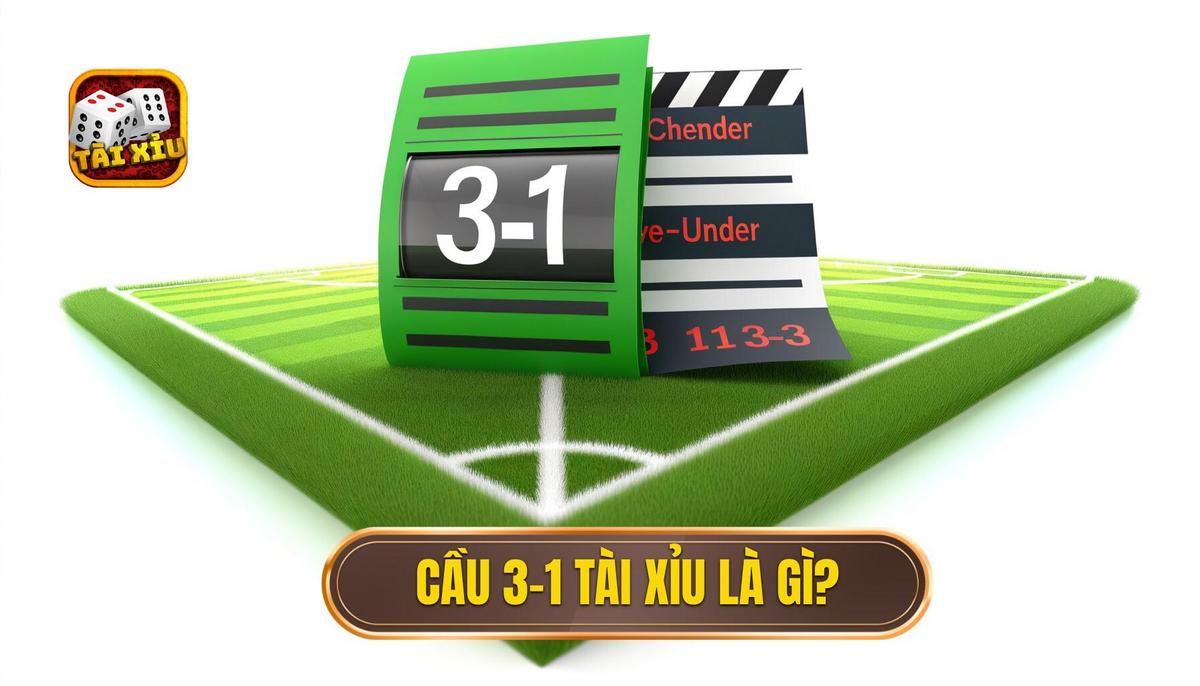 Cầu 3-1 tài xỉu là gì