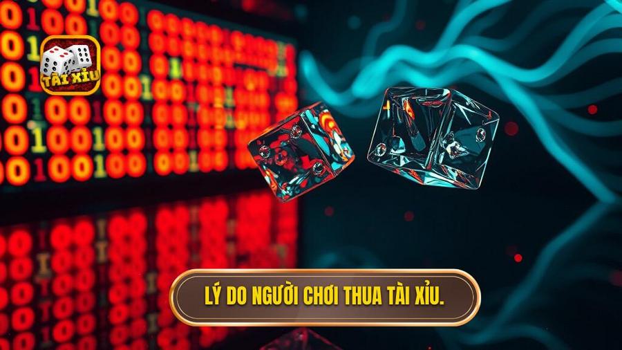 3. Lý do người chơi thua tài xỉu.