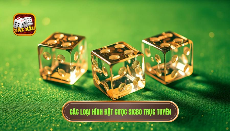 Các loại hình đặt cược Sicbo trực tuyến